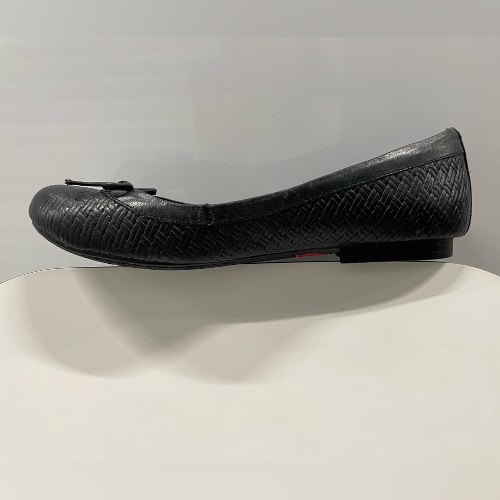 Born Ballet Flats Basketweave Womens Size 7 Black - Picture 4 of 10